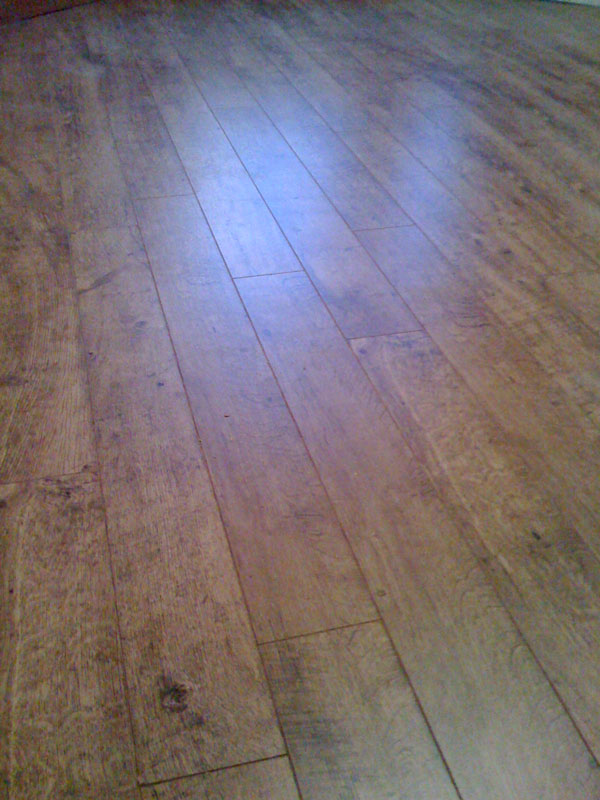 Stage 13: Completed floor